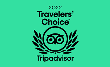 2022 Tripadvisor Travelers' Choice Award
