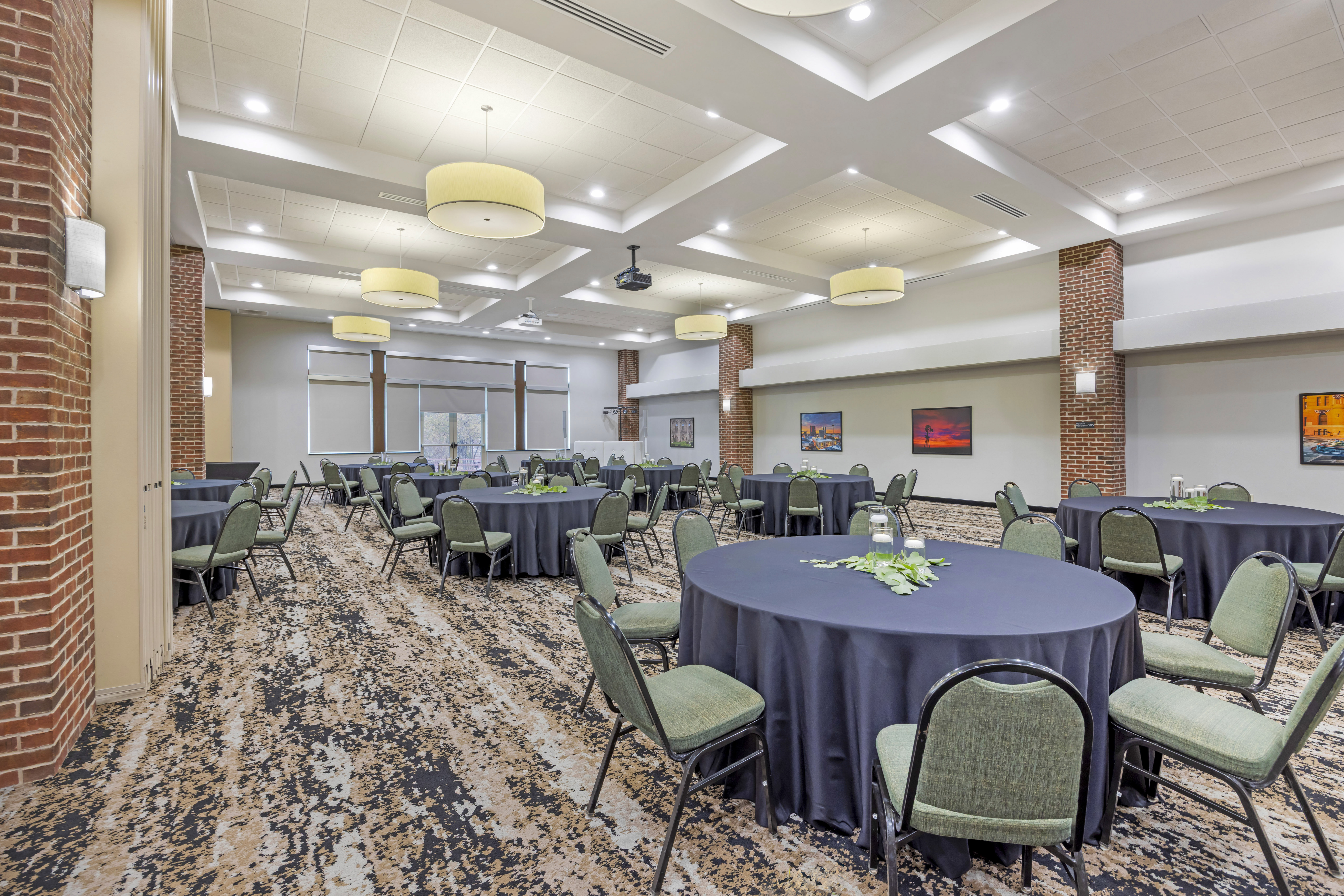 Drury Hotels Meeting Room with Round Tables
